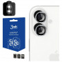 Protector de cristal para lente de cámara 3MK Lens Protection Pro para Apple iPhone 17, plateado