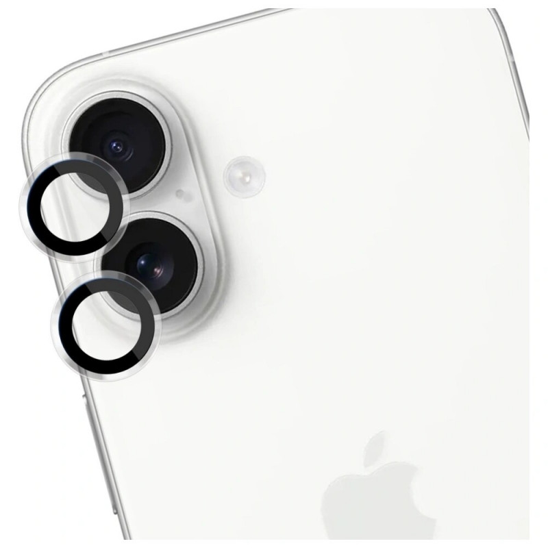3MK Lens Protection Pro cristal protector para lente de cámara para Apple iPhone 17, transparente