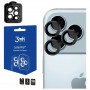 Cristal protector para lente de cámara 3MK Lens Protection Pro para Apple iPhone 17 Pro / 17 Pro Max, negro
