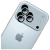 Protector de cristal para lente de cámara 3MK Lens Protection Pro para Apple iPhone 17 Pro / 17 Pro Max, multicolor