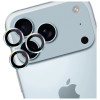Protector de cristal para lente de cámara 3MK Lens Protection Pro para Apple iPhone 17 Pro / 17 Pro Max, multicolor