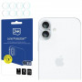 3MK Lens Protection cristal protector para lente de cámara para Apple iPhone 17 (4 uds.)