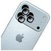 3MK Lens Protection Pro cristal protector de lente de cámara para Apple iPhone 17 Pro / 17 Pro Max, plateado