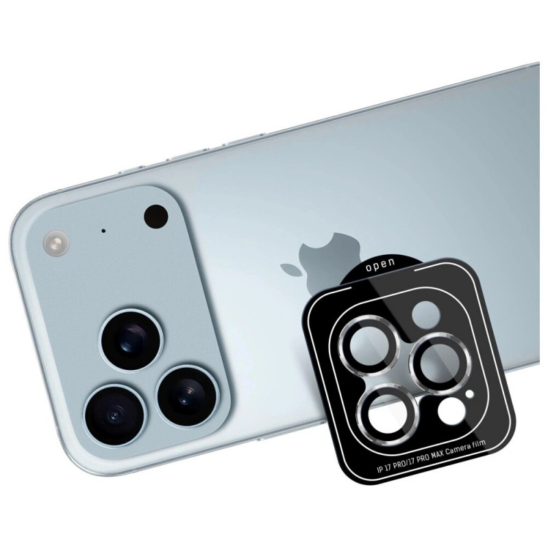3MK Lens Protection Pro cristal protector de lente de cámara para Apple iPhone 17 Pro / 17 Pro Max, plateado