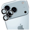 3MK Lens Protection Pro cristal protector de lente de cámara para Apple iPhone 17 Pro / 17 Pro Max, plateado