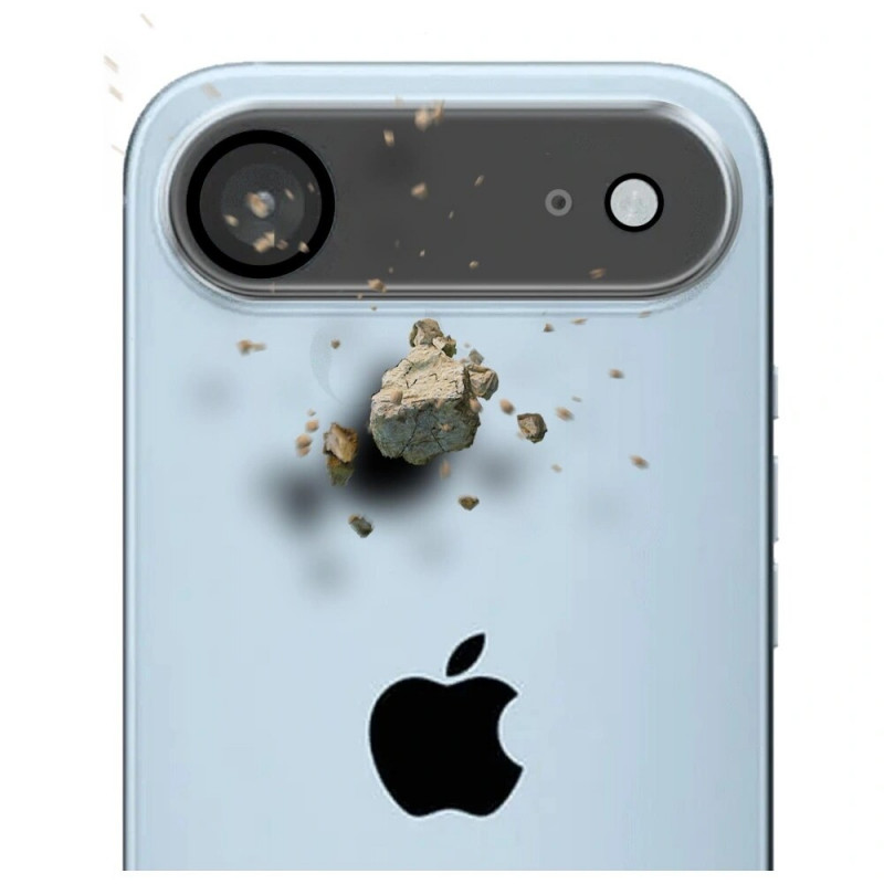 Protector de cristal templado para lente de cámara 3MK Lens Pro Full Cover para Apple iPhone Air