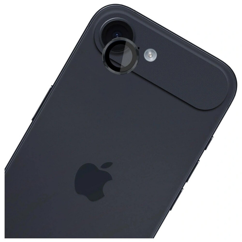 Protector de cristal para lente de cámara 3MK Lens Protection Pro para Apple iPhone Air, negro