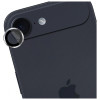 Cristal protector para lente de cámara 3MK Lens Protection Pro para Apple iPhone Air, plateado
