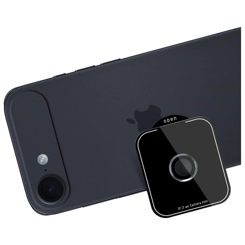Protector de cristal para lente de cámara 3MK Lens Protection Pro para Apple iPhone Air, transparente