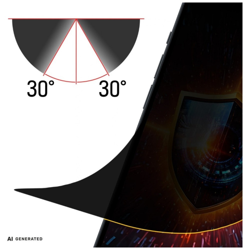 Protector de pantalla de privacidad mate 3MK Silky Matt para Honor 400 PRO
