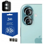 Protector de lente de cámara de cristal templado 3MK Lens Protection Pro para Apple iPhone 17, verde