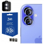 Protector de lente de cámara de cristal templado 3MK Lens Protection Pro para Apple iPhone 17, azul