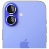 Protector de lente de cámara de cristal templado 3MK Lens Protection Pro para Apple iPhone 17, azul
