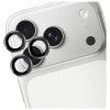 Protector de cristal templado para lente de cámara 3MK Lens Protection Pro para Apple iPhone 17 Pro / 17 Pro Max, gris