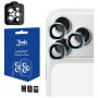 Protector de cristal templado para lente de cámara 3MK Lens Protection Pro para Apple iPhone 17 Pro / 17 Pro Max, azul claro