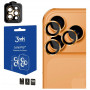 Cristal templado para lente de cámara 3MK Lens Protection Pro para Apple iPhone 17 Pro / 17 Pro Max, naranja
