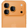 Cristal templado para lente de cámara 3MK Lens Protection Pro para Apple iPhone 17 Pro / 17 Pro Max, naranja