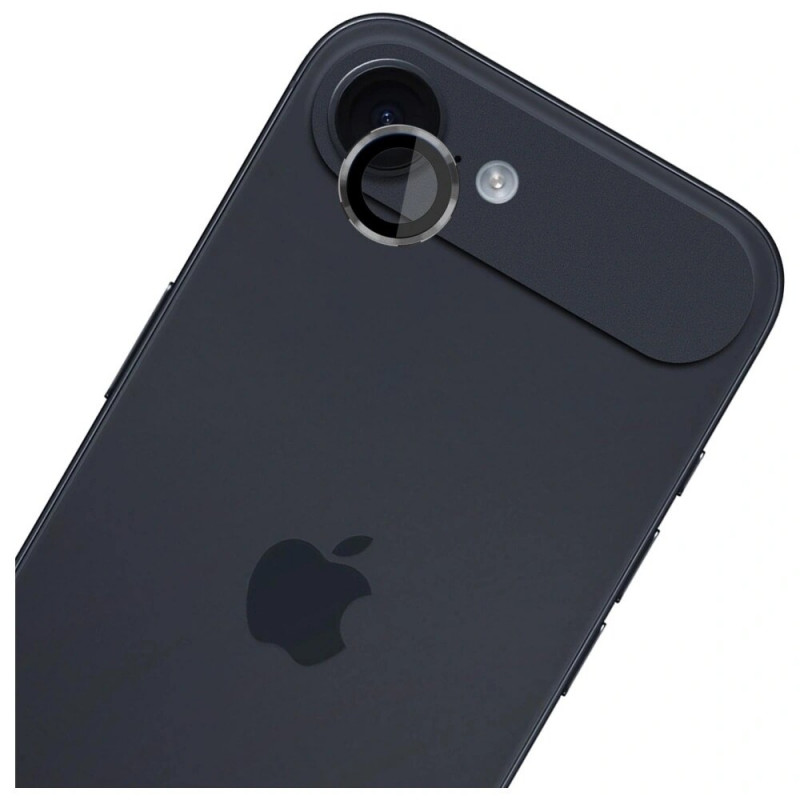 Vidrio templado para lente de cámara 3MK Lens Protection Pro para Apple iPhone Air, gris