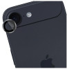 Vidrio templado para lente de cámara 3MK Lens Protection Pro para Apple iPhone Air, gris