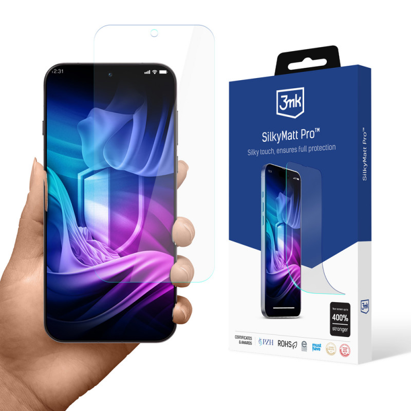 Película protectora de pantalla mate 3MK Silky Matt Pro para Oppo Find X9 Pro