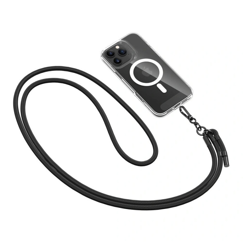 Correa cruzada de cuerda Tech-Protect C1S, Negro/Negro