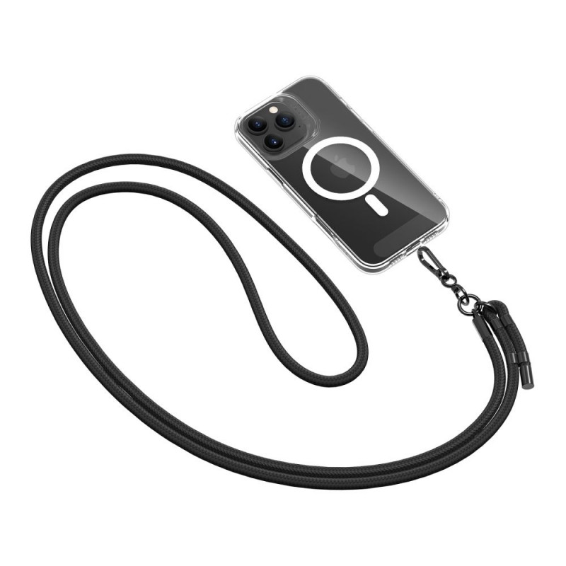 Correa cruzada de cuerda Tech-Protect C1S, Negro/Negro