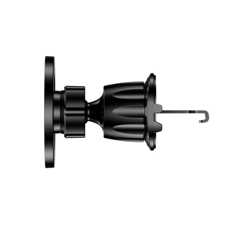 Soporte magnético MagSafe para coche con rejilla de ventilación Tech-Protect N56 negro carbono