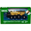 Locomotora de batería BRIO World Golden con luz y sonido (33630)