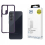 Funda 3MK Satin Armor Case+ para Samsung Galaxy A55 5G, morada