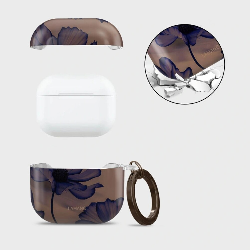 Tech-Protect Funda Lamano para Apple AirPods 4 Velvet Night