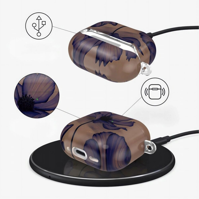 Tech-Protect Funda Lamano para Apple AirPods 4 Velvet Night