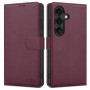 Funda cartera Tech-Protect para Samsung Galaxy S26 FE granate