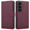 Funda cartera Tech-Protect para Samsung Galaxy S26 FE granate