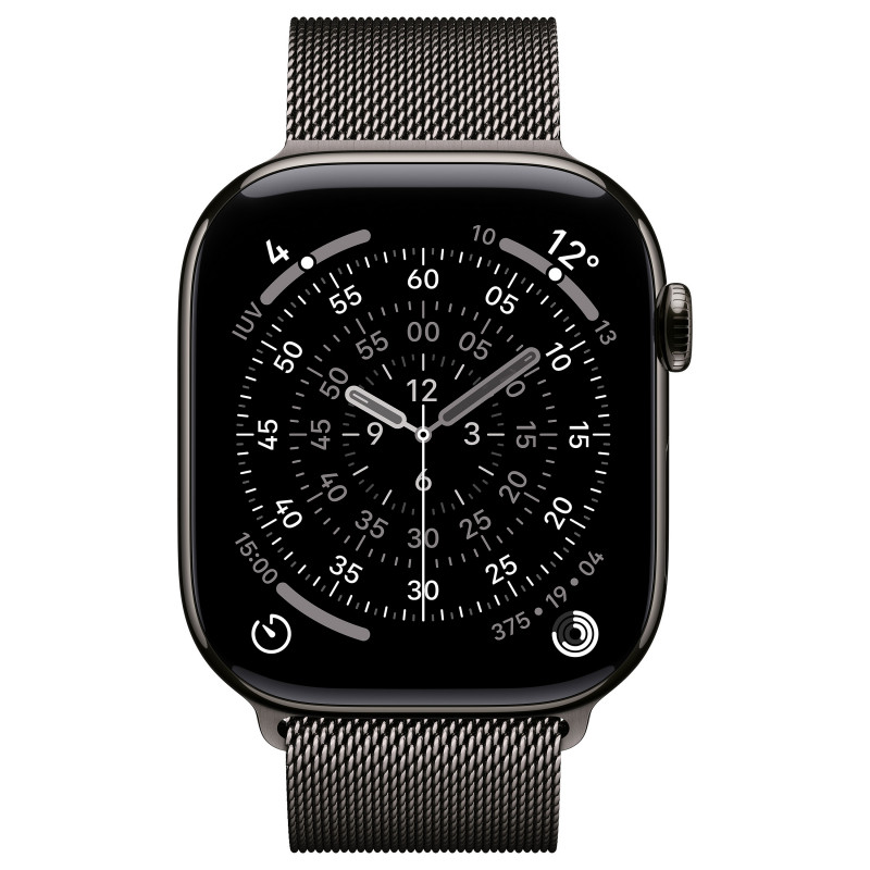 Apple Watch Series 11 GPS + Cellular 5G 42mm caja de titanio, dorado, MFD44QL/A