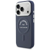 Funda Karl Lagerfeld Embossed Open Ring RSG Logo MagSafe para Apple iPhone 18 Pro Max / 17 Pro Max, azul (KF003292-0)