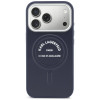 Funda Karl Lagerfeld Embossed Open Ring RSG Logo MagSafe para Apple iPhone 18 Pro Max / 17 Pro Max, azul (KF003292-0)