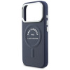 Funda Karl Lagerfeld Embossed Open Ring RSG Logo MagSafe para Apple iPhone 18 Pro Max / 17 Pro Max, azul (KF003292-0)