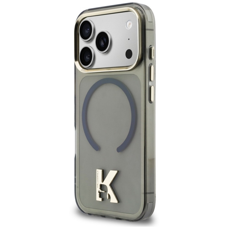 Funda Karl Lagerfeld IML K Head KF003410-0 para Apple iPhone 18 Pro Max / 17 Pro Max, negra