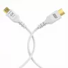 EFB Elektronik HDMI-20-00012 Cable HDMI High Speed con Ethernet, 4K60Hz, 18 Gbit/s, 1 m, blanco, compatible con HDMI 2.0