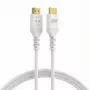EFB Elektronik HDMI-20-00013 Cable HDMI High Speed con Ethernet, 4K60Hz, 18 Gbit/s, 2 m, Blanco, compatible con HDMI 2.0