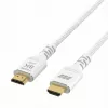 EFB Elektronik HDMI-21-00013 Cable HDMI Ultra High Speed, 8K60Hz, 48 Gbit/s, 5 m, blanco, compatible con HDMI 2.1/2.0