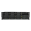 QNAP TS-h1655XeU-RP-8G NAS en rack de 16 bahías de poca profundidad, 8 GB RAM, 2x 10GbE, fuente de alimentación redundante