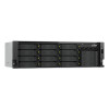 QNAP TS-h1655XeU-RP-8G NAS en rack de 16 bahías de poca profundidad, 8 GB RAM, 2x 10GbE, fuente de alimentación redundante