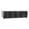 QNAP TS-h1655XeU-RP-8G NAS en rack de 16 bahías de poca profundidad, 8 GB RAM, 2x 10GbE, fuente de alimentación redundante