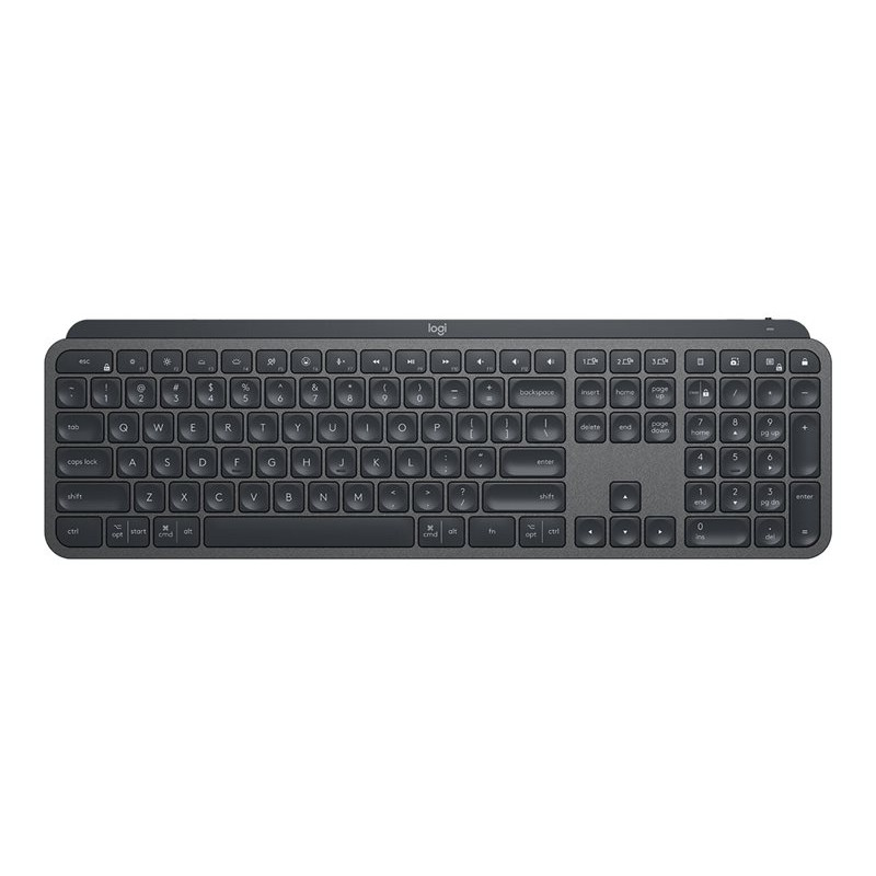 Logitech MX Keys Combo for Business set de teclado y ratón (920-010929), grafito, QWERTY italiano