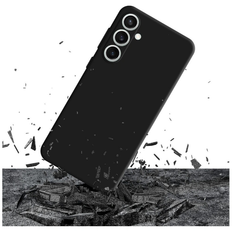 Funda 3MK Matt Case Pro para Samsung Galaxy S23 FE, negra