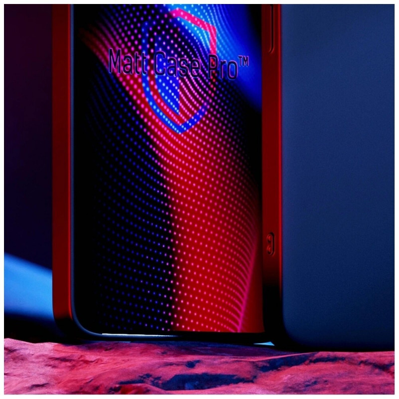 Funda 3MK Matt Case Pro para Samsung Galaxy S23 FE, negra