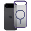 3MK Frosty MagCase funda para Apple iPhone Air, morado