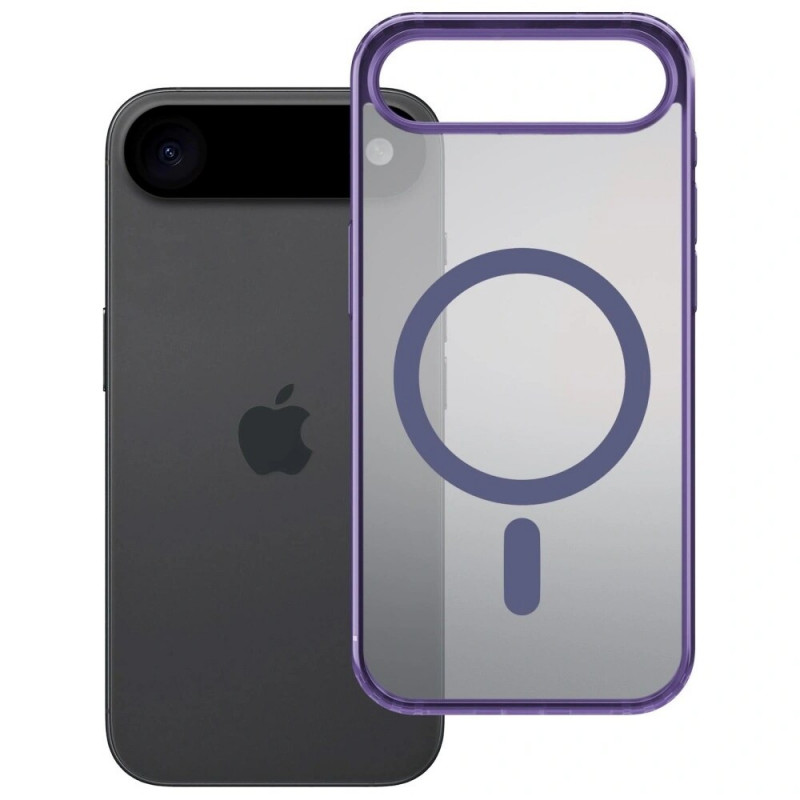 3MK Frosty MagCase funda para Apple iPhone Air, morado