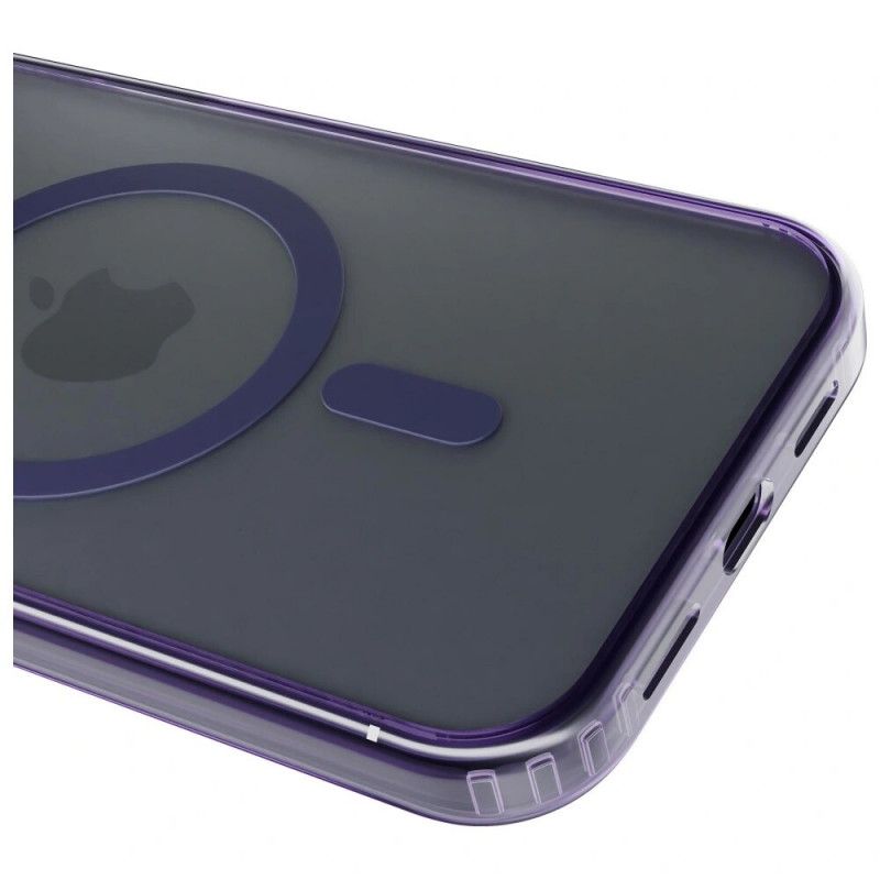 3MK Frosty MagCase funda para Apple iPhone Air, morado
